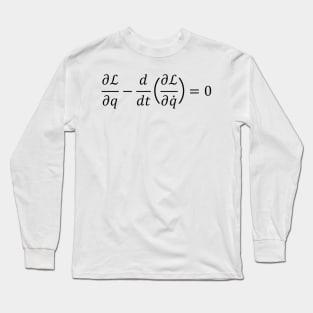 Euler Lagrange Equation Long Sleeve T-Shirt